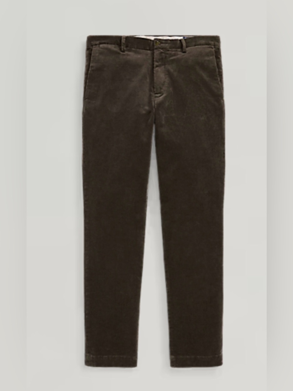 NWT Polo Ralph Lauren Andover Slim Fit Men's 42x32 Stretch Corduroy Grey Pants